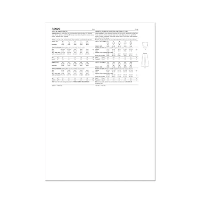 Image of SIMPLICITY Sewing Pattern SS9929BB Misses&#039; and Women&#039;s Lounge Set by Mimi G Style BB (1X 5X)