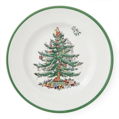 Image of Spode Christmas Tree 27cm Dinner Plate