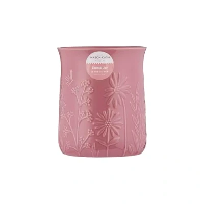 Image of Mason Cash In the Meadow Utensil Holder 1.3 Litre Embossed Floral Design, Durable Stoneware Ideal for Storing Kitchen Tools and Gadgets Classic Storage (H15 x Dia 12.5cm)