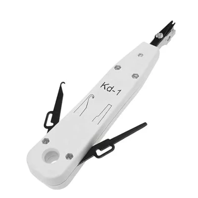 Image of Punch Down Tool Krone Type IDC RJ45 RJ11 Cat5e Cat6 for Ethernet Sockets Network &amp; Telecom Cable Insertion Phone Installation