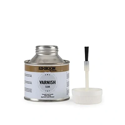 Image of Shires EZI GROOM Hoof Varnish 250ml Clear