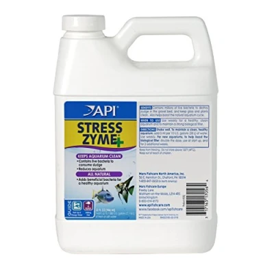 Image of API STRESS ZYME Freshwater and Saltwater Aquarium Cleaning Solution 946ml Bottle