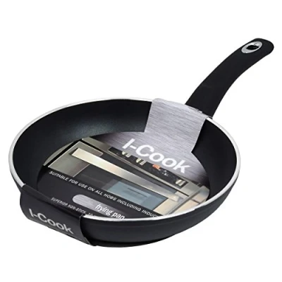 Image of iCook I Cook24cm Non Stick Fry pan, Aluminium, Multicolour, 24cm