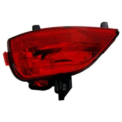 Image of 265850001R Rear Fog Light TYC 19 0846 01 2 Left without bulb holder RENAULT: LAGUNA 3