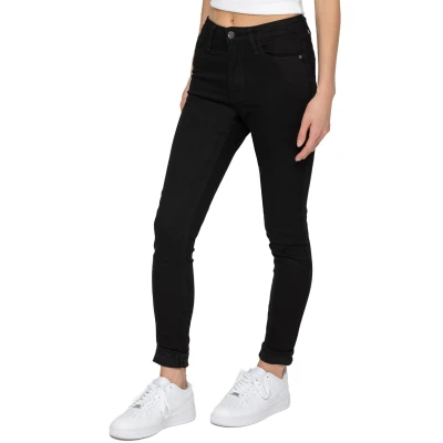 Image of 989Zé ENZO Womens Jeans Shaping Skinny Leg Trousers Casual Cotton Ladies Stretch Magic Sculpt Fit Denim Pants EZL638 Black 10