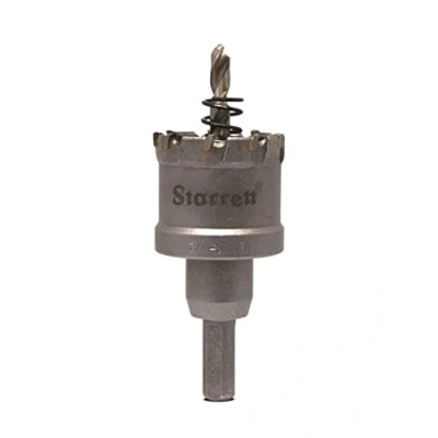 Image of Starrett Carbide Tipped Hole Saw CTD38 TCT Deep Cut Holesaw Cutter For Metal Stainless Steel Iron Aluminium 38mm