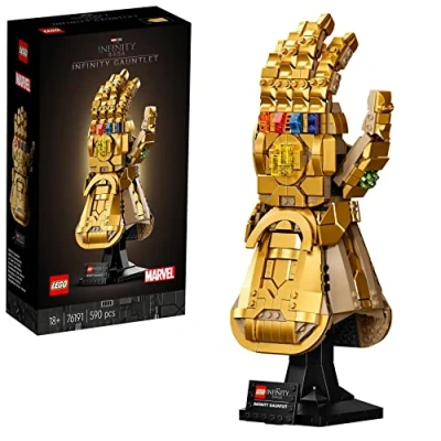 Image of LEGO Marvel Infinity Gauntlet Building Set, Collectible Thanos Glove with Stones, Avengers Gift for Men, Women, Him, Her, Model Kits Adults to Build 76191