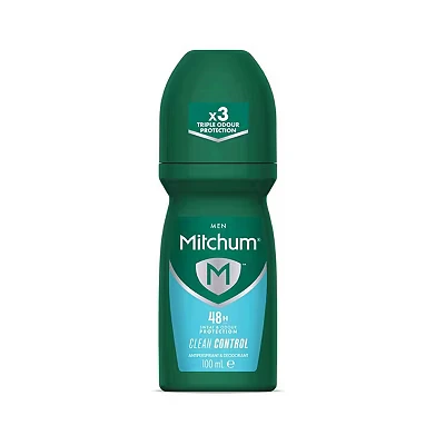 Image of Mitchum Men Clean Control 48HR Protection Roll On Deodorant 100ml
