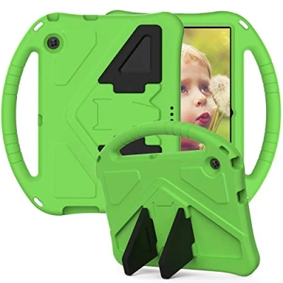 Image of Tablet Case For Huawei MediaPad T3 10 9.6&quot; Kids Friendly Lightweight Shockproof Cover with Handle Stand Green