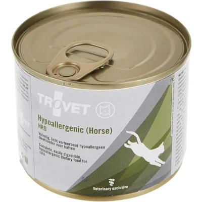 Image of TROVET Hypoallergenic HRD (Horse) Cat 12 x 200g Tins