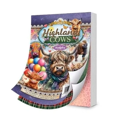 Image of Hunkydory The Little Book of Highland Cows LBK316 RRP £9.99