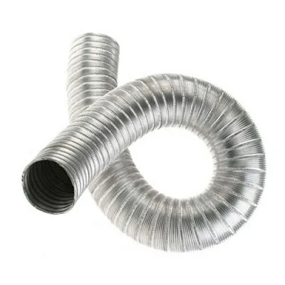 Image of Aluminum Flexi Pipe 70mm Alloy Air Ducting Tube 2.75&quot; Car Engine Flexible Hose (60cm)