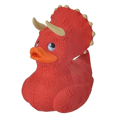 Image of Wild Republic 23210 Rubber Ducks Bath, Kids Gifts, Stocking Stuffers, Water Toys,Red,Small