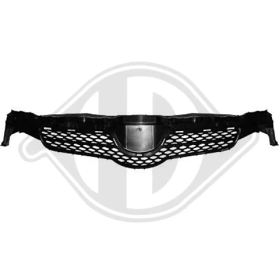 Image of 5311102390, 5311112A00 Radiator Grill DIEDERICHS 6619040 black TOYOTA: Auris Hatchback