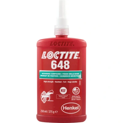 Image of Loctite 648 Adhesive 250ml