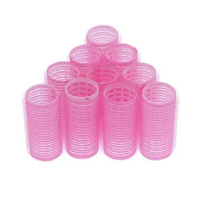 Image of 10Pcs/Pack Large Medium Small Hair Rollers, Self Grip, Salon Hairdressing Curlers Various Sizes 28mm