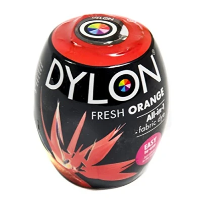 Image of Dylon Machine Dye Pod Box of 3 Fresh Orange, 25 x 10 4 cm