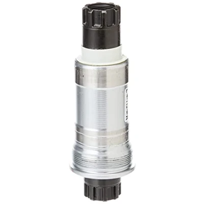 Image of Shimano BB ES51 bottom bracket 73mm BSA without crank bolts (length: 118 mm) Black, 73 113 mm