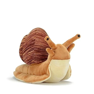 Image of lilizzhoumax Simulation Snails Plush Toy 40cm/16, Realistic Stuffed Animal Cute Toy, Super Soft Home Decoration Toys, Birthday Gift for Friends and Kids