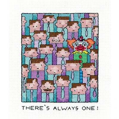 Image of Heritage Crafts Simply Cross Stitch Kit Always One