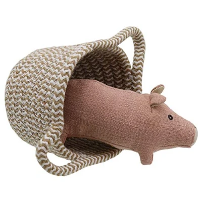 Image of Wilberry Pets in Baskets Pig Soft Toy WB001804