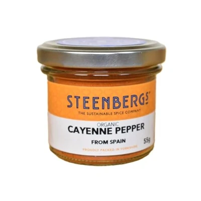 Image of Steenbergs Organic Cayenne Pepper Standard 55g