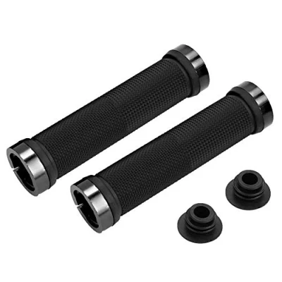 Image of VGEBY1 Bicycle Hand Grips Cover, Bike Handlebar Cushion Cycling Accessory(Black)