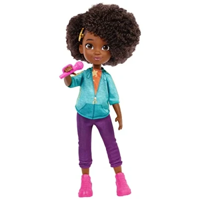 Image of Mattel Karma’s World Doll with Microphone Accessory, Karma Grant 8.7 inch doll, HHC95