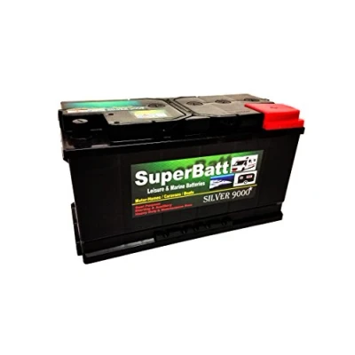 Image of 12V 110AH SuperBatt LM110 Deep Cycle Leisure Battery Caravan Motorhome Marine Boat