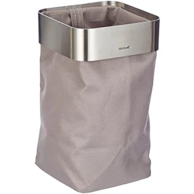 Image of Blomus Guest Towel Basket, matt, taupe 68977
