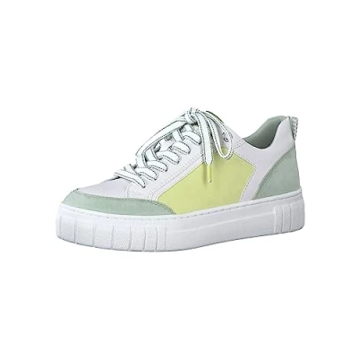 Image of MARCO TOZZI Women&#039; 2 23703 20 Sneaker, White Mint C, 6 UK