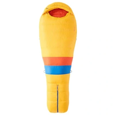 Image of Marmot Never Summer, down adult Mummy Sleeping Bag, 650 Duck Filling, very light and warm, 183 cm, suitable to 36