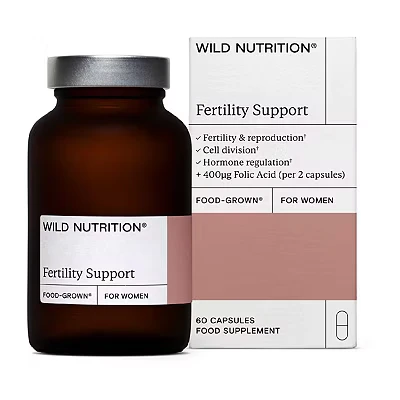 Image of Wild Nutrition Fertility Support for Women 60 caps