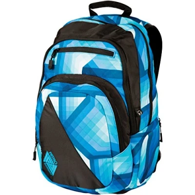 Image of Nitro Stash Rucksack, Schulrucksack, Schoolbag, Daypack, Geo Ocean, 49 x 32 22 cm, 29 L,