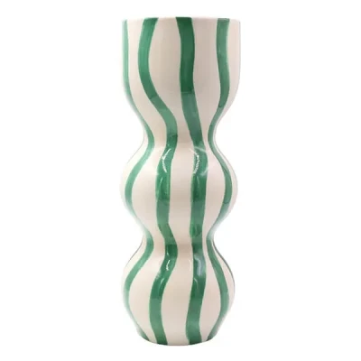 Image of Que Rico Rayas Bailarinas Raquel Vase