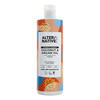 Image of Alter/Native Natural Plant Powered Cruelty Free Conditioner (Coconut &amp; Argan Oil, 400ml)