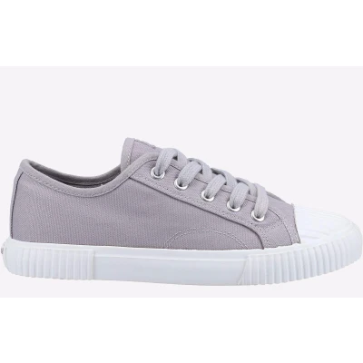 Image of Hush Puppies Women&#039;s Brooke Sneaker, Grey, 6 UK
