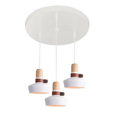Image of Radnevo Ceiling Pendant Light 3x E27 Max 40W White