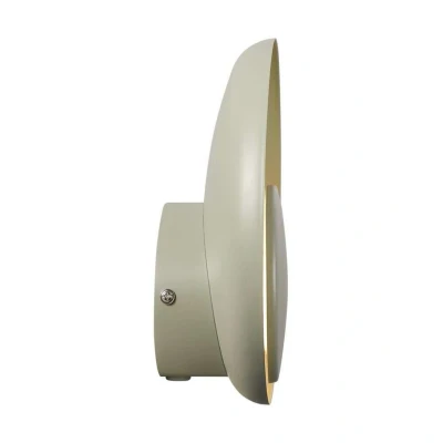 Image of Nordlux Marsi LED wall light with a cable/plug, green