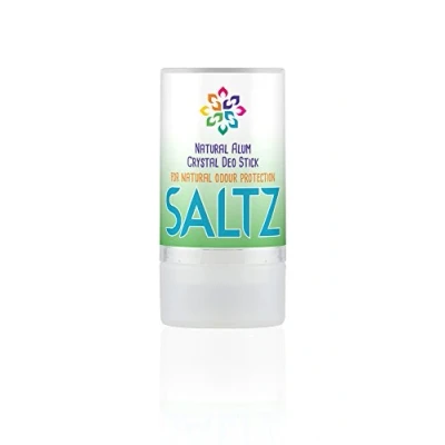 Image of Green Bear SALTZ Natural Deodorant Crystal STICK 100% Ingredients, Fragrance Free, Vegan &amp; Cruelty Unisex for Adults kids 90gm