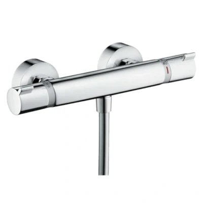Image of hansgrohe Ecostat Comfort thermostatic shower mixer, chrome