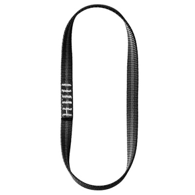 Image of EDELRID Unisex Adult PES Sling 16 mm Band Sling, Night (017), 240 cm