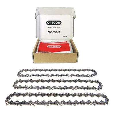 Image of Oregon SpeedCut Saw Chains for 16 Inch (40cm) Bar, 72 Drive Links, Low Kickback Chain, Fits Husqvarna, Makita, Alpina, Dolmar, Jonsered, Partner (M72X3)