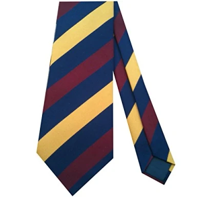 Image of Military RAMC Royal Army Medical Corps Tie Striped Regimental e018