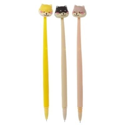 Image of Puckator Ballpoint Pen Stylo Refill Fine Adoramals Chien Shiba Inu