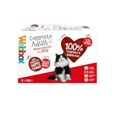 Image of Webbox Cats Delight Complete Pouch Selection in Jelly, 12 x 100g
