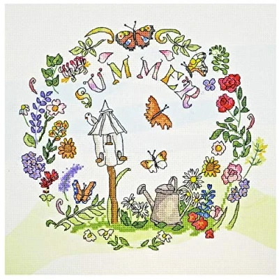 Image of Bothy Threads Cross Stitch Kit Summer Time