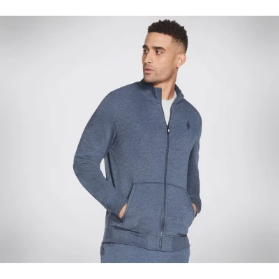 Image of Skechers Men&#039;s Hoodie Without Hood, Indigo, XXL