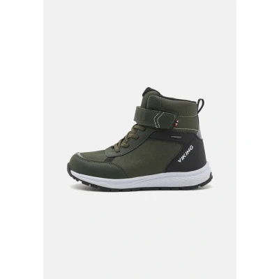 Image of Viking Unisex Equip Warm Wp 1v Snow Boot, Pine Black, 4 UK