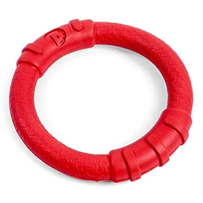 Image of Petface Toyz Rubber Ring Dog Toy, Small, Red